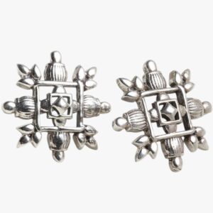 Earrings in Oxidised 925 Silver